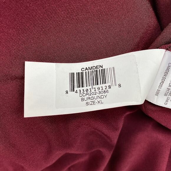 Dress The Population Camden Mermaid Hem Evening Gown – Burgundy, XL - Picture 7 of 12